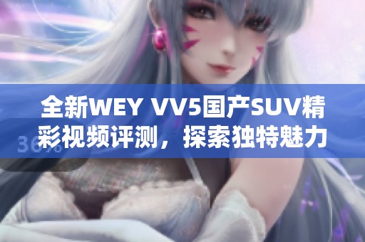 全新WEY VV5国产SUV精彩视频评测，探索独特魅力与性能表现