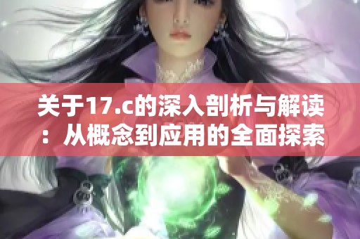 关于17.c的深入剖析与解读：从概念到应用的全面探索