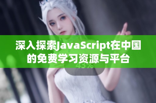 深入探索JavaScript在中国的免费学习资源与平台