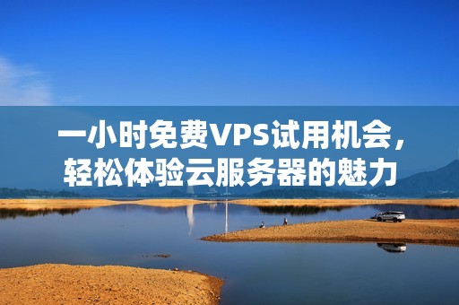 一小时免费VPS试用机会，轻松体验云服务器的魅力