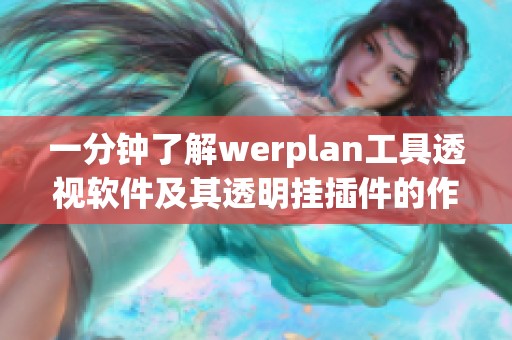 一分钟了解werplan工具透视软件及其透明挂插件的作用和功能