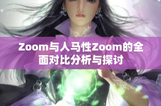 Zoom与人马性Zoom的全面对比分析与探讨