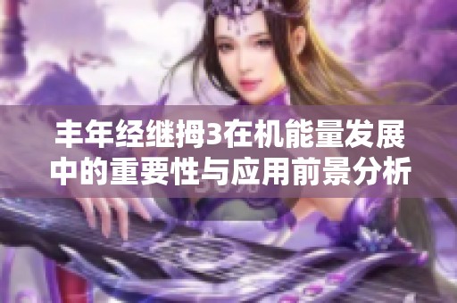 丰年经继拇3在机能量发展中的重要性与应用前景分析