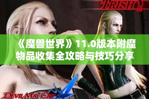 《魔兽世界》11.0版本附魔物品收集全攻略与技巧分享