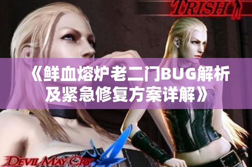 《鲜血熔炉老二门BUG解析及紧急修复方案详解》