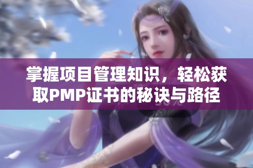 掌握项目管理知识，轻松获取PMP证书的秘诀与路径