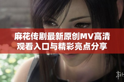 麻花传剧最新原创MV高清观看入口与精彩亮点分享