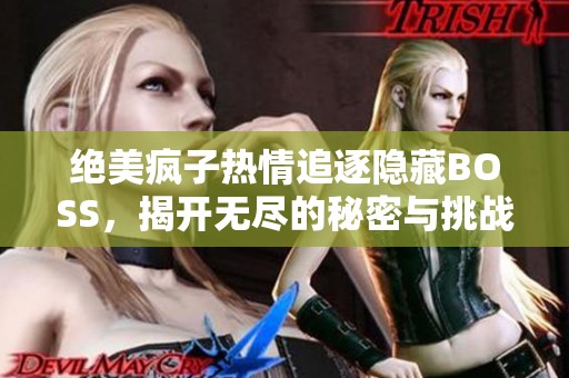 绝美疯子热情追逐隐藏BOSS，揭开无尽的秘密与挑战