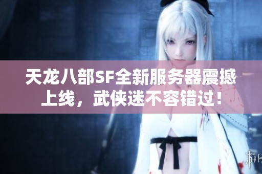 天龙八部SF全新服务器震撼上线，武侠迷不容错过！