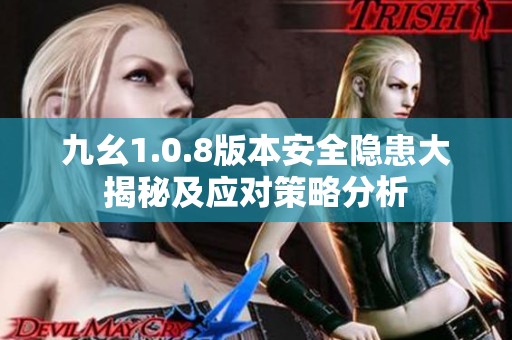 九幺1.0.8版本安全隐患大揭秘及应对策略分析