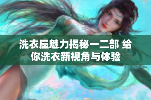 洗衣屋魅力揭秘一二部 给你洗衣新视角与体验