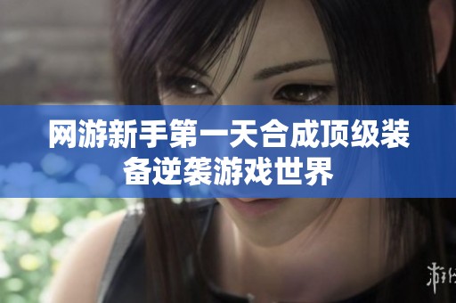 网游新手第一天合成顶级装备逆袭游戏世界