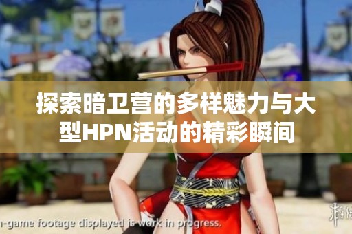 探索暗卫营的多样魅力与大型HPN活动的精彩瞬间