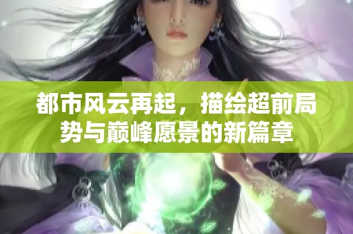都市风云再起，描绘超前局势与巅峰愿景的新篇章