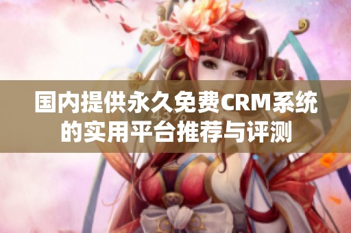 国内提供永久免费CRM系统的实用平台推荐与评测