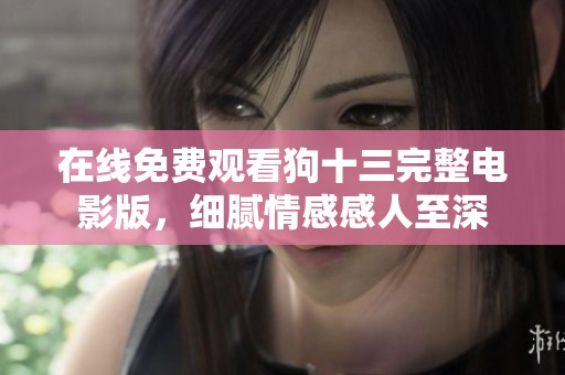 在线免费观看狗十三完整电影版，细腻情感感人至深