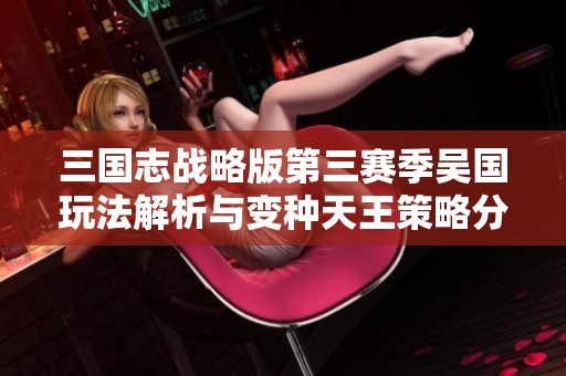 三国志战略版第三赛季吴国玩法解析与变种天王策略分享