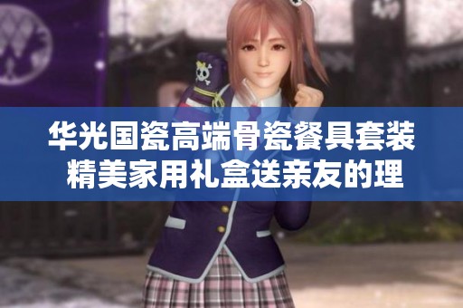 华光国瓷高端骨瓷餐具套装 精美家用礼盒送亲友的理想之选