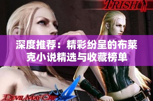 深度推荐：精彩纷呈的布莱克小说精选与收藏榜单