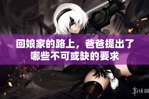 回娘家的路上，爸爸提出了哪些不可或缺的要求