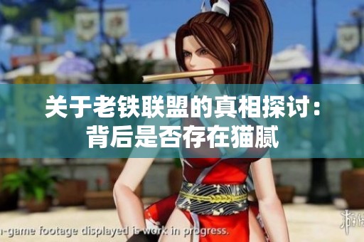 关于老铁联盟的真相探讨：背后是否存在猫腻