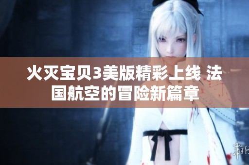 火灭宝贝3美版精彩上线 法国航空的冒险新篇章