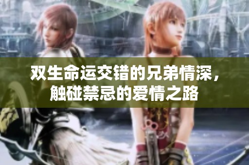 双生命运交错的兄弟情深，触碰禁忌的爱情之路