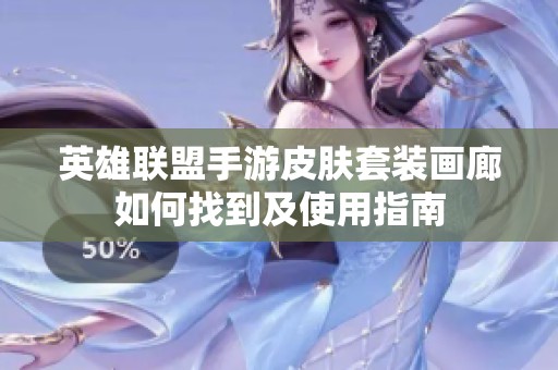 英雄联盟手游皮肤套装画廊如何找到及使用指南