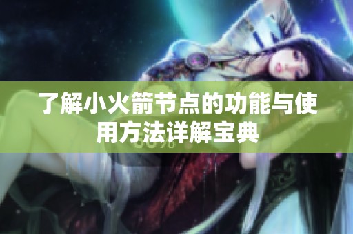 了解小火箭节点的功能与使用方法详解宝典