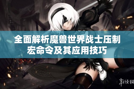 全面解析魔兽世界战士压制宏命令及其应用技巧