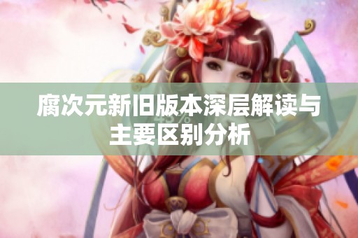 腐次元新旧版本深层解读与主要区别分析
