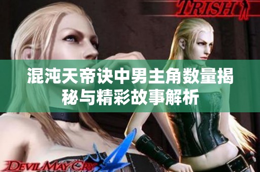 混沌天帝诀中男主角数量揭秘与精彩故事解析