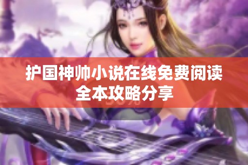 护国神帅小说在线免费阅读全本攻略分享