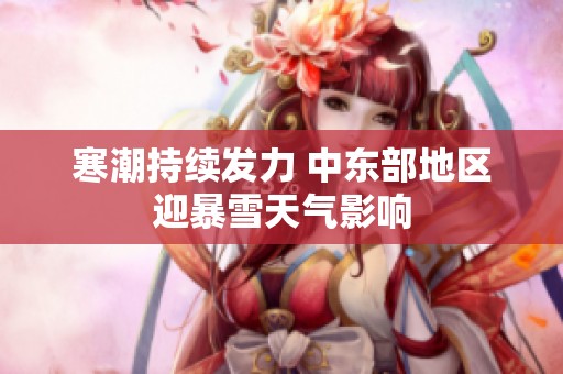 寒潮持续发力 中东部地区迎暴雪天气影响