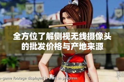 全方位了解侧视无线摄像头的批发价格与产地来源