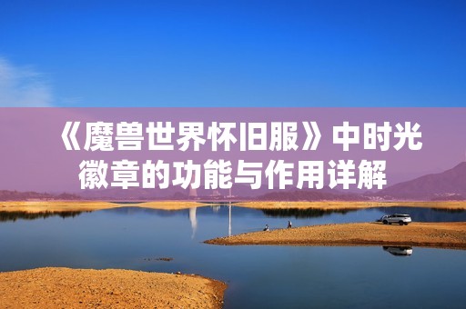 《魔兽世界怀旧服》中时光徽章的功能与作用详解