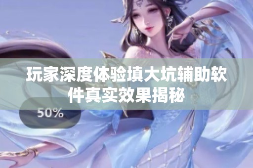 玩家深度体验填大坑辅助软件真实效果揭秘