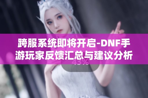 跨服系统即将开启-DNF手游玩家反馈汇总与建议分析